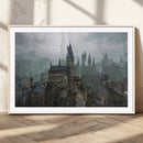 Disney Castle Wall Art Canvas Print, Living Kids Home Room