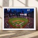 St. Louis Cardinals Baseball Team Print - Busch Stadium Wall by MyGreatCanvas | Canvas Wall Art Prints | Photo Prints & Wall Decor
