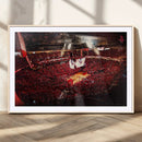 Houston Rockets Basketball Team Print Canvas- Houston Toyota