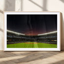 Yankee Stadium Night Game Triple Canvas, Yankee Stadium