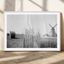 Vintage Farmhouse Black and White Triptych Wall Art – Giclee