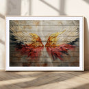 Abstract Angel Wings Canvas Wall Art – Framed and Ready to by MyGreatCanvas | Canvas Wall Art Prints | Photo Prints & Wall Decor