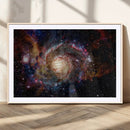 Nebula and Galaxies in Space Wall Art Canvas Print, Spiral