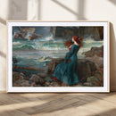 Miranda by the Shore Wall Art Canvas Print – Tempest Scene by MyGreatCanvas | Canvas Wall Art Prints | Photo Prints & Wall Decor