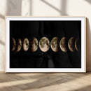 Phases of the Moon Wall Art | Canvas Print for Modern Wall by MyGreatCanvas | Canvas Wall Art Prints | Photo Prints & Wall Decor