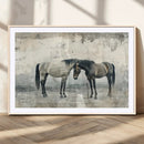 Chines Style Majestic Horses Wall Art | Ready to Hang and