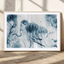 Abstract Jellyfish Canvas Print Wall Art