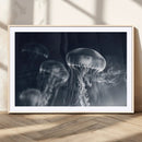 Jellyfish Wall Art Canvas Print, Modern Abstract Jellyfish