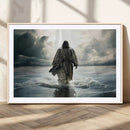 Jesus Walking on Water Wall Art | Canvas Print | Ready to