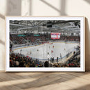Lausanne Arena Ice Hockey Stadium Wall Art Canvas Print,