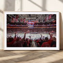 Carolina Hurricanes Ice Hockey Stadium Wall Art, Carolina