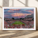 Carter-Finley Stadium Art Sunset Game Triple Canvas Wall Art by MyGreatCanvas | Canvas Wall Art Prints | Photo Prints & Wall Decor