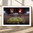 Framed Florida State Seminoles Football Team Print -