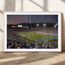 UCLA Bruins Football Team Print - Pasadena Rose Bowl Stadium