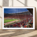 Wisconsin Badgers Football Team Print - Madison Camp Randall
