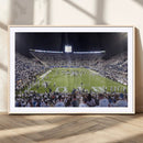 Brigham Young University Cougars Football Print Canvas -