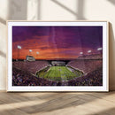 East Carolina University Pirates Football Print Canvas-