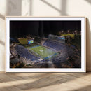Duke University Blue Devils Football Print Canvas - Durham