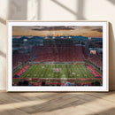Framed Arizona Wildcats Football Team Print - Tucson Arizona by MyGreatCanvas | Canvas Wall Art Prints | Photo Prints & Wall Decor