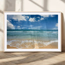Sea View From the Beach Canvas Print