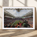 Miami Hurricanes Football Team Wall Art Print - Miami Hard