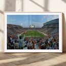 Michigan State Spartans Football Team Art Print - East