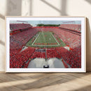 Rutgers Scarlet Knights Football Team Print - Piscataway SHI by MyGreatCanvas | Canvas Wall Art Prints | Photo Prints & Wall Decor