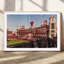 Jones AT&T Stadium Texas Tech Red Raiders Wall Art | Large