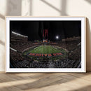 Framed Texas Tech Red Raiders Stadium Canvas, Texas Tech Red