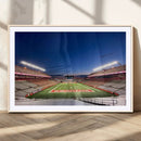 Rutgers Scarlet Knights Football Team Print - Piscataway SHI by MyGreatCanvas | Canvas Wall Art Prints | Photo Prints & Wall Decor