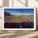 Ball State Cardinals Football Team Print - Muncie Scheumann