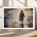 Jesus Walking on Water Wall Art | Ready to Hang Spiritual