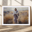 Jesus the Good Shepherd Wall Art Canvas Print - Lost Lamb