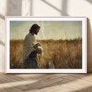 Jesus the Good Shepherd Wall Art Canvas Print - by MyGreatCanvas | Canvas Wall Art Prints | Photo Prints & Wall Decor