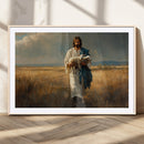 Jesus Shepherd Wall Art | Ready to Hang Triptych Canvas of