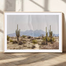 Desert Cactus Canvas Wall Art – Serene Southwestern Arizona by MyGreatCanvas | Canvas Wall Art Prints | Photo Prints & Wall Decor