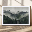 Misty Forest Canvas Print Wall Art Premium Canvas Print a