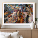 African American Jazz Art Music Abstract Wall Art Painting by MyGreatCanvas | Canvas Wall Art Prints | Photo Prints & Wall Decor