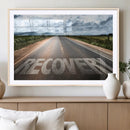 Recovery Road Wall Art Canvas Print
