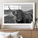 Longhorn Steer Canvas Print Wall Art, Highland Cow Canvas by MyGreatCanvas | Canvas Wall Art Prints | Photo Prints & Wall Decor