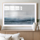 Blue Ocean Abstract Artwork Wall Art Canvas Print