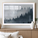 Foggy Pine Forest Wall Art Canvas Print by MyGreatCanvas | Canvas Wall Art Prints | Photo Prints & Wall Decor
