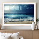 Majestic Ocean Wave Wall Art Canvas | 3 Panel Large Seascape