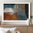 Modern Abstract Canvas Art Canvas Print - Framed and Ready