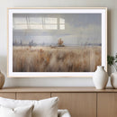 Golden Fields Wall Art Print Canvas – Serene Landscape of by MyGreatCanvas | Canvas Wall Art Prints | Photo Prints & Wall Decor