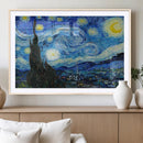 Vincent Van Gogh The Starry Night Abstract Wall Art Canvas