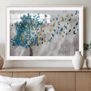 Tree Butterfly Abstract Tree and Butterfly Wall Art Canvas