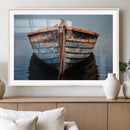 Stunning Vintage Boat Canvas Print | Nautical Wall