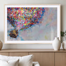 Don't Look Up Movie Canvas Wall Art - Vibrant Floating House