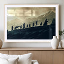 Fellowship Journey Wall Art – Fantasy Adventure Canvas Print by MyGreatCanvas | Canvas Wall Art Prints | Photo Prints & Wall Decor
